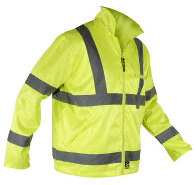Warnjacke gelb EN471 Klasse 3