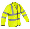 Warnjacke gelb