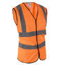 Warnweste High Quality orange EN471 Klasse 2